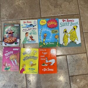 Dr. Seuss Colorful Kids Learning Books Set